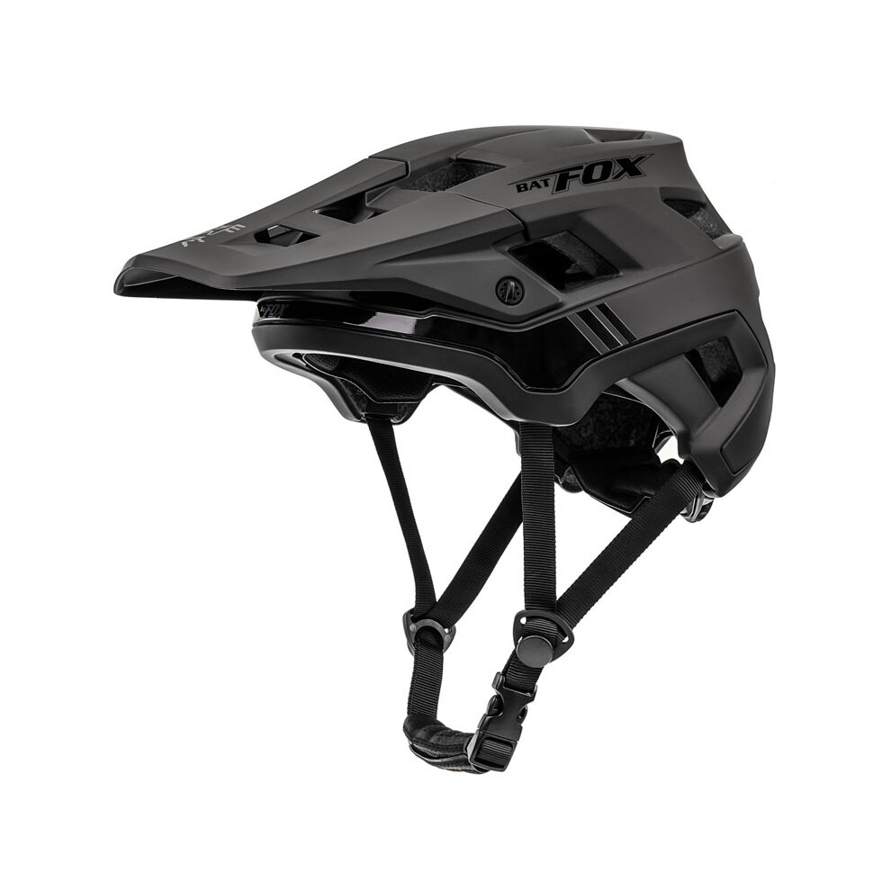 Five Leaf (A-303-1-Black, L58-61Cm) Batfox Helmets Men's Cycling Bicycle Helmet Casco Para Mtb Mountain Bike Racing Speedframe Cycling Helmets