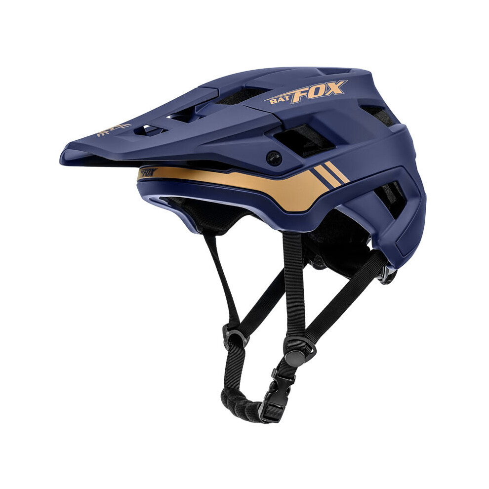Five Leaf (A-303-1-Blue, Xl60-62Cm) Batfox Helmets Men's Cycling Bicycle Helmet Casco Para Mtb Mountain Bike Racing Speedframe Cycling Helmets