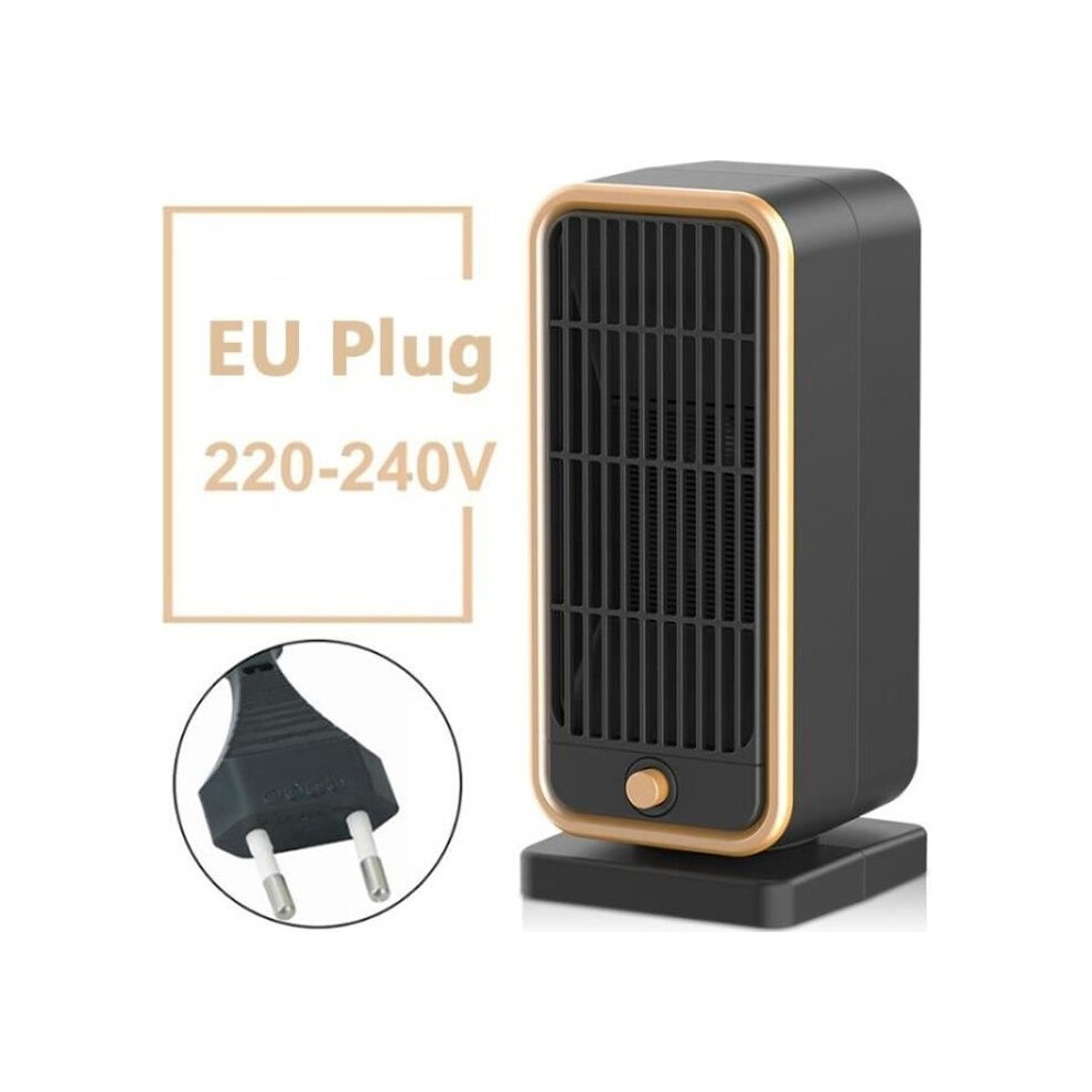 Mini radiateur électrique d'appoint - Noir - Économie d'énergie - Chauffage rapide
