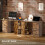 Homcom (Brown) HOMCOM 120cm Computer Desk, Study Table with 3 Shelf & Drawers 9