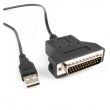 USB to DB25 Male RS232 Converter Serial CP2102 Chip Programming Cable for TM-T88 III Receipt Printer(0.29m) Edition