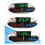 12v High-precision Clock Car Temperature Voltage Monitor Panel Meter Adjustable Edition 0617 5