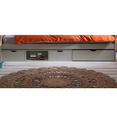 Noa and Nani Oda Underbed Storage Pull out Drawers Chest in Grey