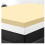 (3" TOPPER) ORTHOPEDIC MEMORY FOAM MATTRESS TOPPER SINGLE BED 1