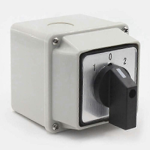 Changeover Switch 3 Position 8 Screw Terminals Rotate Cam Changeover Switch Edition 0617
