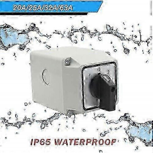 Changeover Switch 3 Position 8 Screw Terminals Rotate Cam Changeover Switch Edition 0617 2