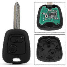 Car Key 2 Buttons Car Remote Key Fob 433mhz Id46 for Citroen Saxo Picasso Xsara Berlingo Edition 0617