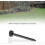 50pcs Lawn Mower Plastic Blade Compatible for Flymo Micro Lite Hovervac Mow N Vac Edition 0617 4