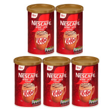 NESCAFE KitKat Latte Instant Coffee Tin 273g (Pack of 5) 1365g Total