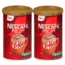 NESCAFE KitKat Latte Instant Coffee Tin 273g (Pack of 2) 546g Total