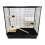 Little-Friends Hamster & Rat Cage 100cm Plaza XL Multi-Level Black 2