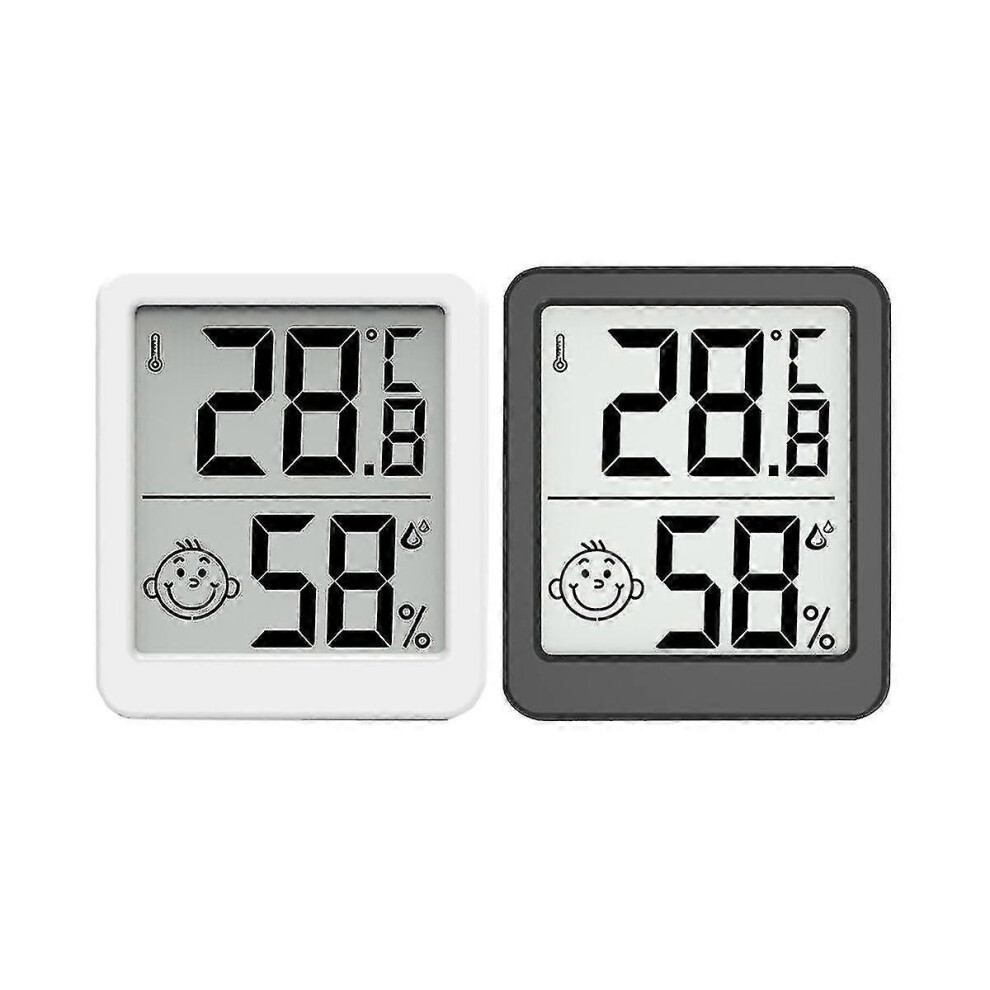 Furtalk (As Show, One Size) Lcd Digital Thermometer Hygrometer Indoor Room Electronic Temperature Humidity Meter Sensor Gauge W