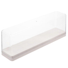 Display Case for Mini-Figures Plastic Doll Box Home Display 1Set