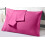(PINK, 2 Stripe Pillowcase) Stripe Duvet Quilt Cover Set Single Double King 1