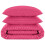 (PINK, DOUBLE) Stripe Duvet Quilt Cover Set Single Double King 1