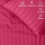 (PINK, DOUBLE) Stripe Duvet Quilt Cover Set Single Double King 3