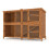 6ft Chartwell Double Rabbit Guinea Pig Hutch 4