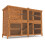 6ft Chartwell Double Rabbit Guinea Pig Hutch 9