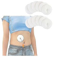 Feeding Tube Pad G Tubes Button Pads Holder Covers Peg Tube Supplies Catheter Support Peritoneal Abdominal Dialysis Extra Soft And Absorbent Pads (12