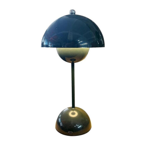 (Green)Table Lamp Nordic Danish Flower Bud Table Lamp (Rechargeable)