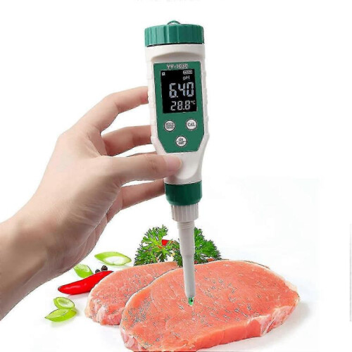 pH Testing Device for Meat, Fruit, and Beverage Preparation
