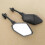 Honda CBR Series Motorcycle Side Mirrors - Left & Right Replacement for 2003-2018 Models 4