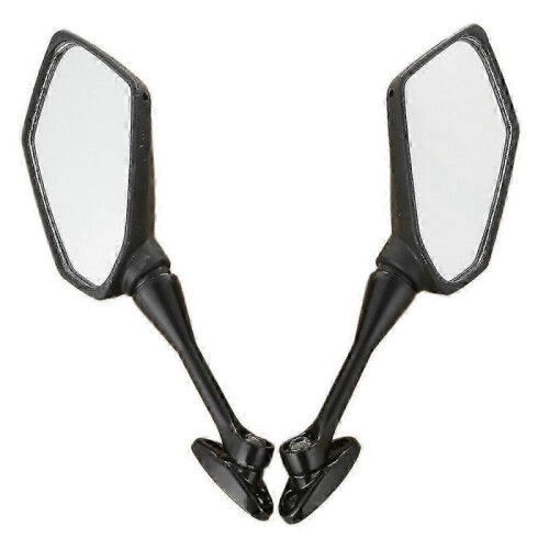 Honda CBR Series Motorcycle Side Mirrors - Left & Right Replacement for 2003-2018 Models