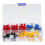 Insulation Wire Connector Practical Insulated Ring Fork Hook Wire Terminal for Oriented Projects 102Pcs 3
