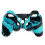 Touch Controller Grip Cover Durable Silicone Case for Controller Non-Slip Grip Blue Black 1Pcs 1