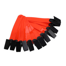 12 pièces marqueurs de sentier haute visibilité avec clips - clous réfléchissants pour arbres, orange UK