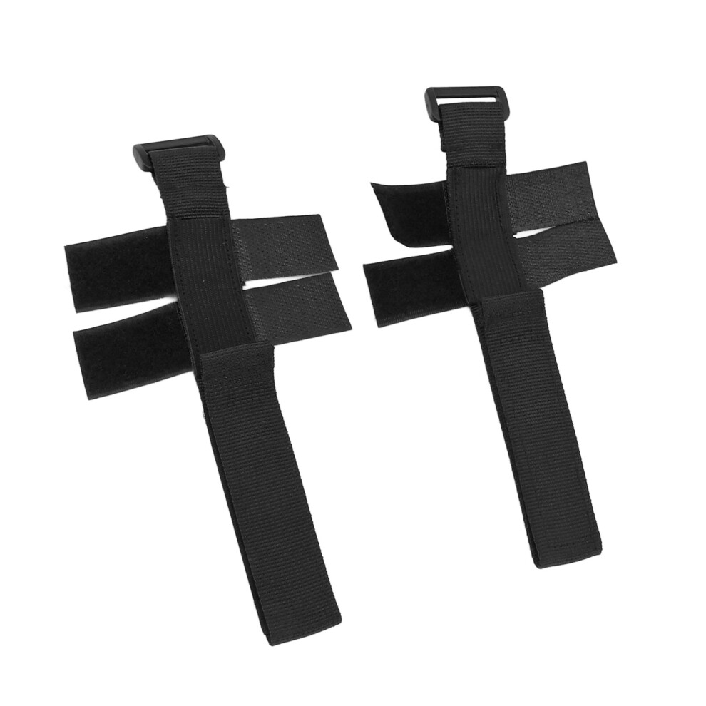2pcs Spoon Fork Holder Strap Adjust Size Prevent Slipping Universal Utensil Strap for Holding Cutlery