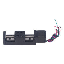 Mini Linear Rail Guide Slide Actuator 28 Stepper Motor 50mm Stroke DIY CNC Router Parts X Y Z Stage with T Screw Rod