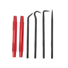 2-teiliges Set aus Kohlenstoffstahl: O-Ring-Picker, Dichtringauszieher