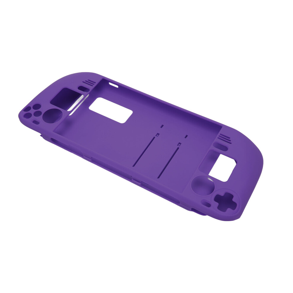 Kickstand Case For Steam Deck Hands Free Full Protection Fingerprint Proof Protective Case For Steam Deck Violet Dark 8411311673579