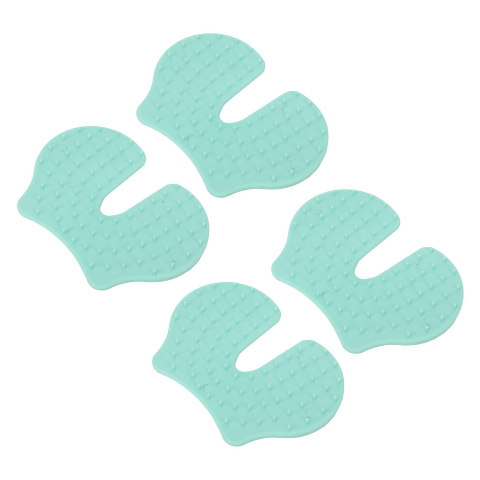 Light/Green 4Pcs Shot Pain Reducer Reusable Plastic Immunization Shooting Assist Blocks For Kids And Adults