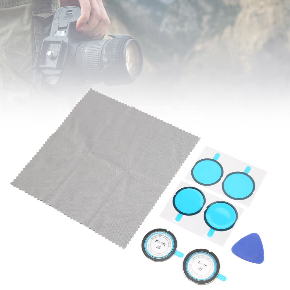 Dual Lens Guards Scratch Resistant Sticky Lens Guard Set For Insta360 X3 Panoramic Action Camera Accessories 8051311674673