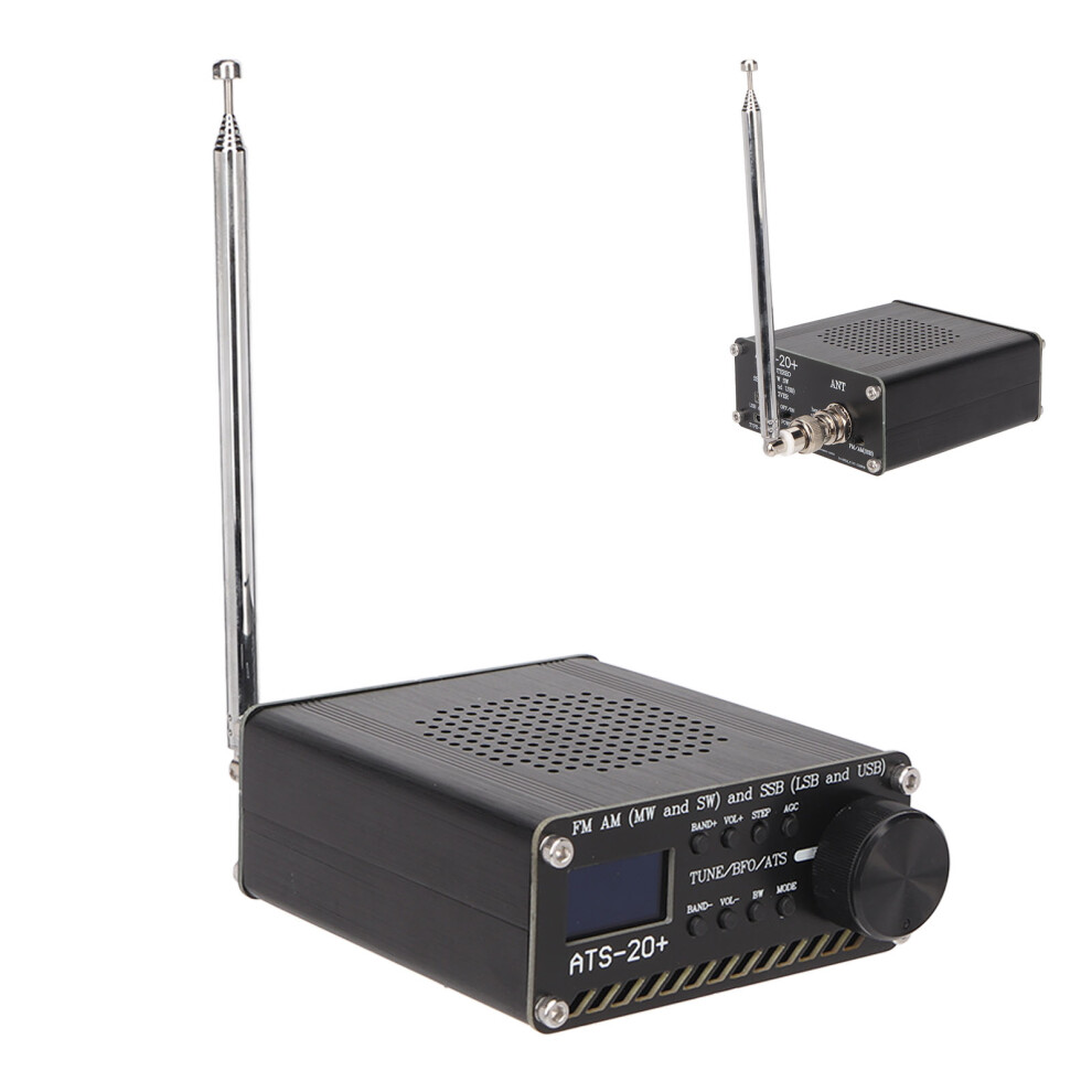Ats 20+ Radio Receiver High Sensitivity Portable Small World Band Digital Receiver For Outdoor Camping Home 8401311674980