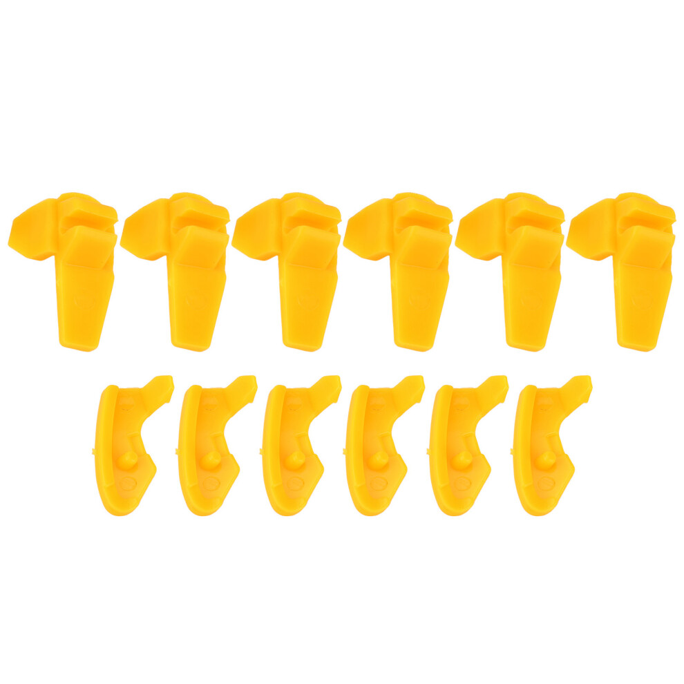 6 Pairs Tire Machine Mount Demount Duck Heads Inserts Wheel Rim Protector For Tyre Changer Machine 7661311676792
