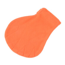 Zucker-Gleitermitt Bindungshandschuh Beruhigungshandschuh Plüsch Bissfestig Kleintier Orange
