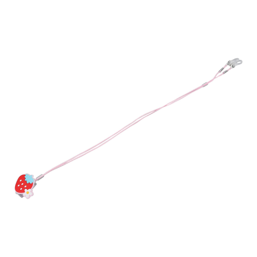 Hearing Aid Holder Strawberry Pattern Prevent Lost Hearing Aid Clips for Kids Elderly