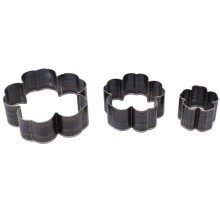 3‑TEILE‑Blumenstanzer‑Set aus Stahl‑Legierung, 1,2 Zoll, 2 Zoll, 2,8 Zoll Hohlstanzteile