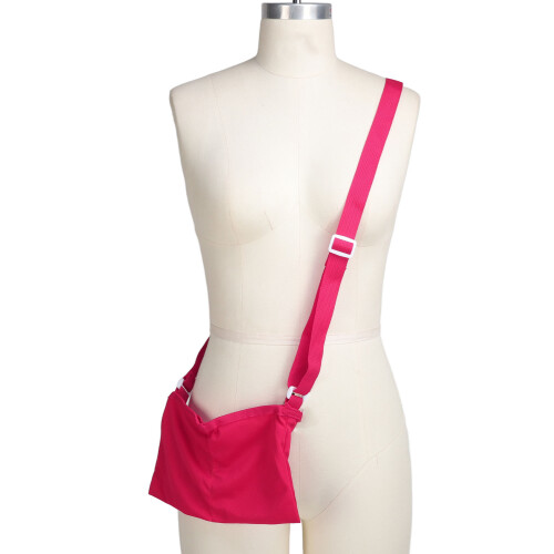 Brustamputations Drainagehalter Anpassbarer Mesh-Duschbeutel Rot 2