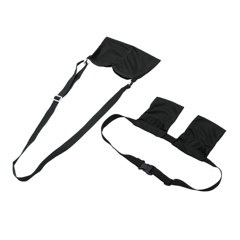 Black Mastectomy Drain Holder Length Adjust Elastic Band Mesh Shower Bag Breast Surgery Drainage Pouch
