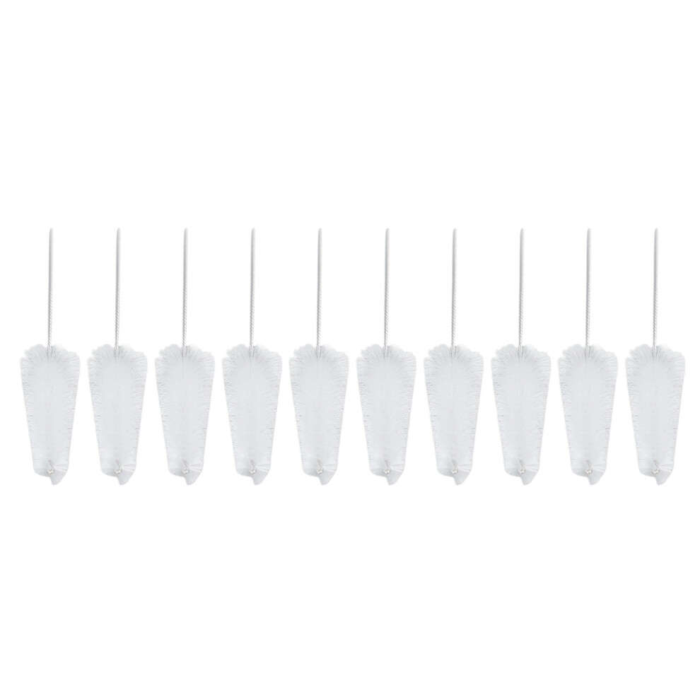 10pcs 3.5mm Hearing Aid Cleaning Brush Nylon Brush Hair Vent Tube Clean Tool for Holes Pipes