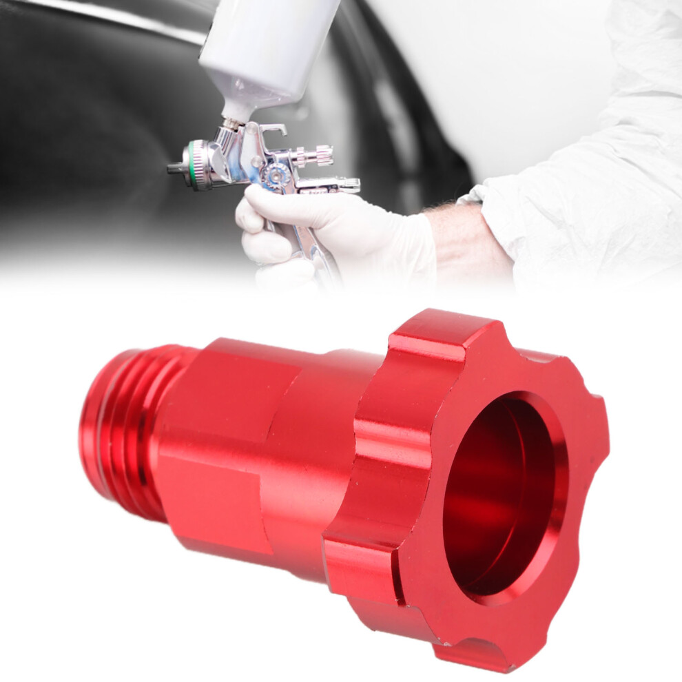 M16 1.5Mm Spray Cup Connector Pot Joints Stainless Steel Disposable Pot Connector Airbrush Adapter External Thread 4941311677658