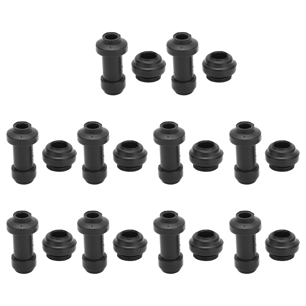 10 Set Motorcycle Disc Brake Caliper Dust Cover Long Short High Accuracy Rubber Universal 7901311678083