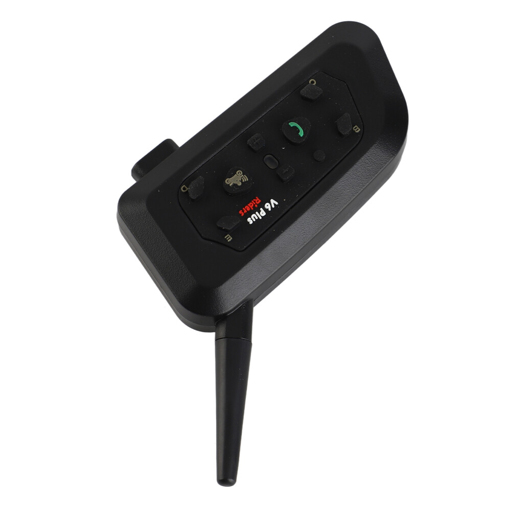 Motorcycle Helmet Intercom 1200M Headset Riding Intercom For Motorcycle Helmet Black 9471311678195
