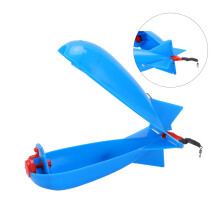 Bait Thrower Carp Feeder Large Bomb Float Lure Bait Holder Fishing Feeder Nesting ToolBlue