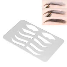 Plastik-Augenbrauenform Lip Shaper DIY Modell Make-up Schablone Werkzeug für Anfänger Neu