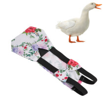 Atmungsaktive Haustier-Hühnchen-Windeln mit verstellbarem Gürtel und Innentasche, Pfingstrose, S, UK